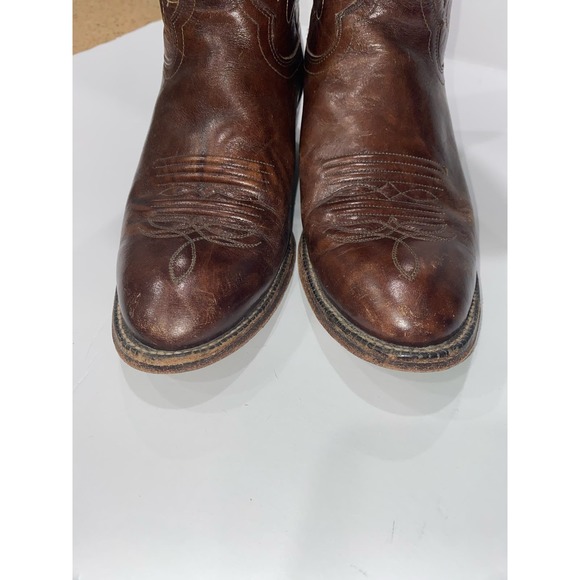 Women’s Justin cowboy boots size 7 C brown western main image 6